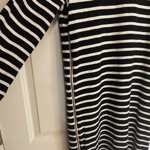 J.Crew Striped Side Zippers Dress